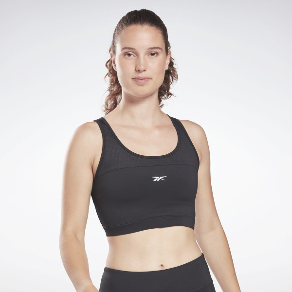 Workout Ready Mesh Bralette - SVARTUR